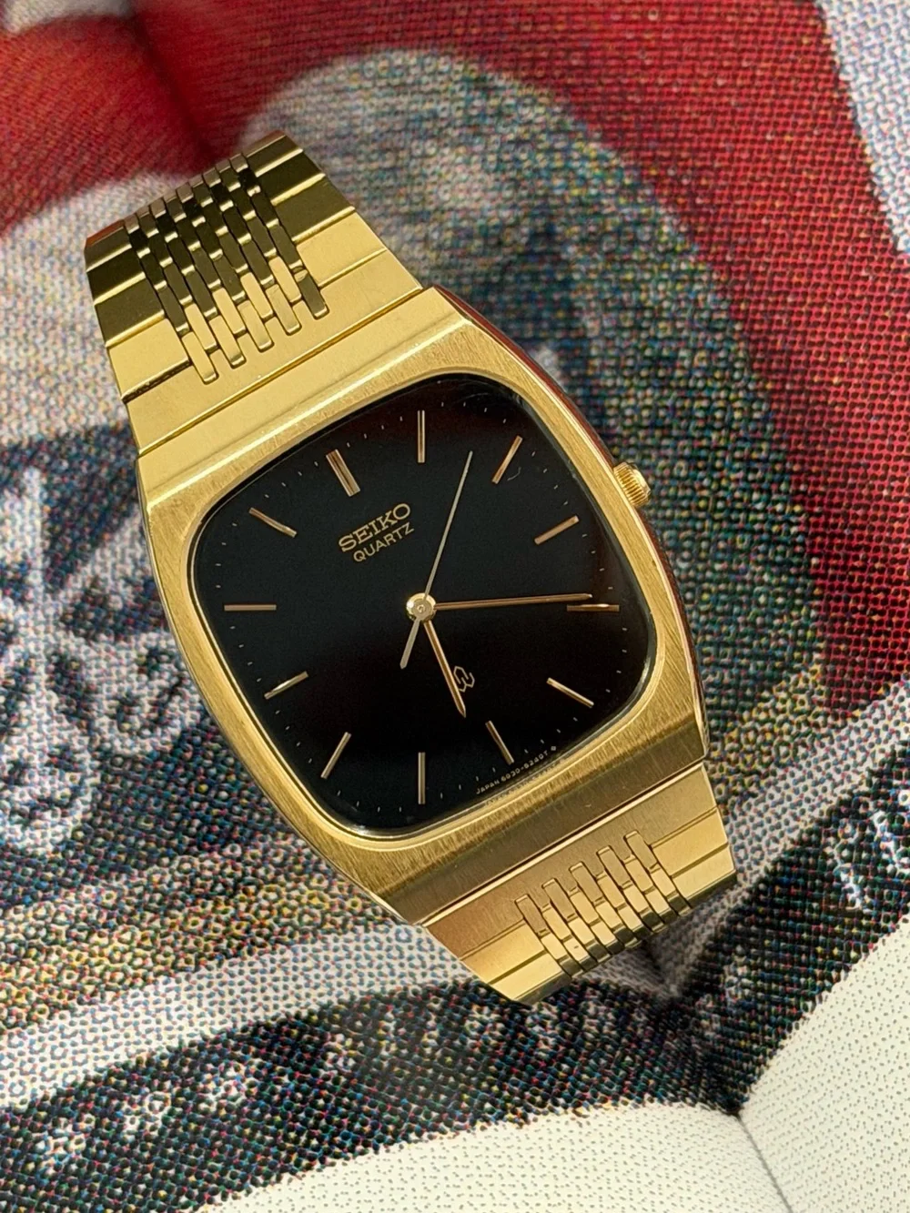 Vintage 1980 Seiko Quartz 6030-5220 Men’s Watch